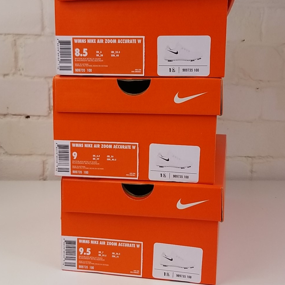 Nike Air Zoom Accurate Golf Cleat Womens Wide - Picture 6 of 7